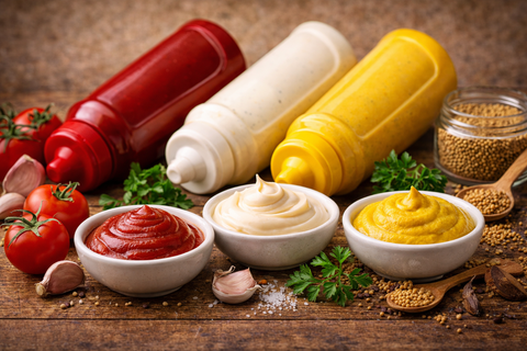 saucen ketchup mayonnaise senf premium italien