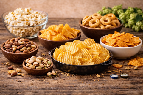 gesalzene snacks chips nuesse taralli salzige snacks italien premium