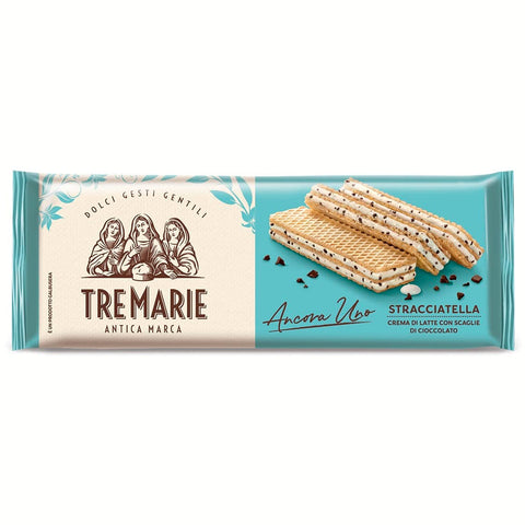 TreMarie Galbusera Biscotti | Waffel Stracciatella | Galbusera Kekse | Biscotti Galbusera | 140 Gramm Total Original italienisch