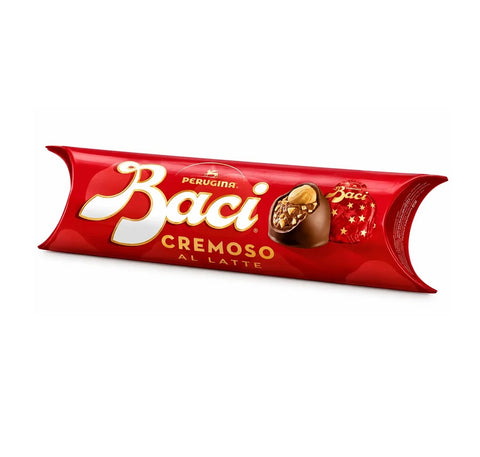 3x Perugina Baci Cremoso al latte Cremige Milchcreme (3 Stück pro Tube)