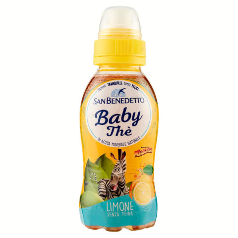 San Benedetto limone baby entcoffeiniert Eistee zitrone PET tea the 24x25cl Original italienisch Getränk