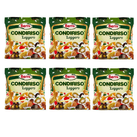 6x Berni Condiriso Leggero Gemüsedressing für Reissalate (2 x 300 g)