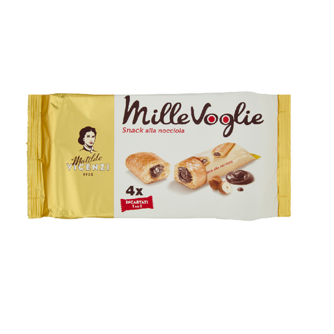 Matilde Vicenzi millefoglie Mini snack nocciola Haselnuss kekse 3x 100g italienisch Original