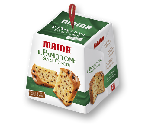 Maina Panettone Senza Canditi Panettone ohne kandierte Früchte 3x 750 g