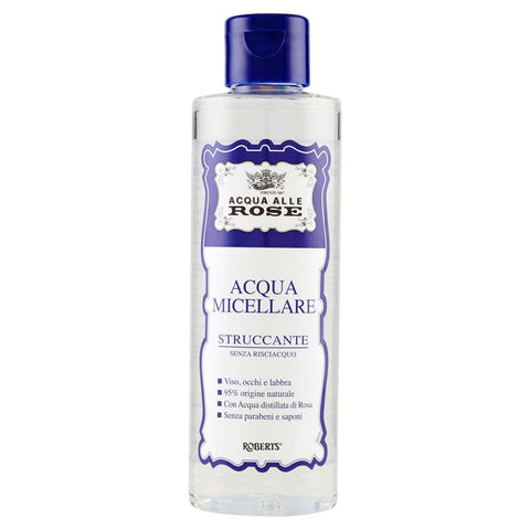 Acqua alle Rose Eau Micellaire Démaquillant, Visage, Yeux et Lèvres - paquet de 6] 200 ml Original italienisch