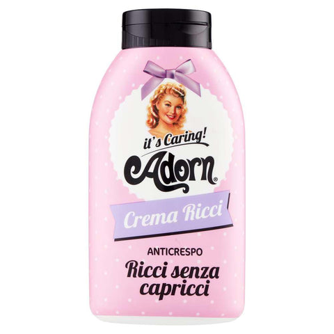 Adorn Caring Lockencreme gegen Frizz Locken ohne Launen 1er Pack ( ) 1x200 ml italienisch Original