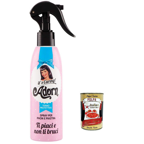 Adorn Spray Termoprotettivo Thermoprotektives Spray für Teller und Haartrockner 3x 200ml italienisch Original