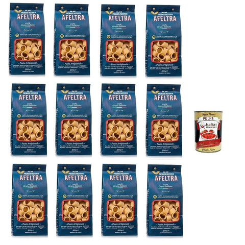 Afeltra Calamari Nudeln & Pasta Afeltra Calamari 100% Grano Italiano Gragnano IGP - Nudeln aus Hartweizengrieß von höchster Qualität 12x500 g 500 g italienisch Original Pastasauce + kostenlos 8032804040014