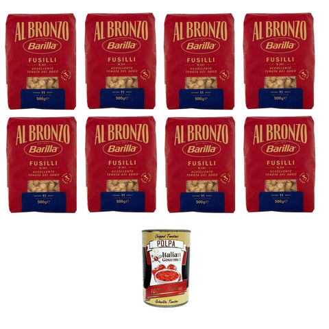 Al Bronzo Nudeln & Pasta Al Bronzo Pasta Fusilli Bronze Gezogene Pasta Rohe Verarbeitungsmethode 8x 500 gr Nudeln & Pasta italienisch Original 8032804040014