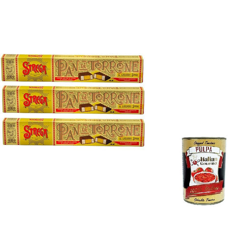Alberti Strega PAN DI TORRONE STREGA NOUGAT BROT 3x 150G italienisch Original