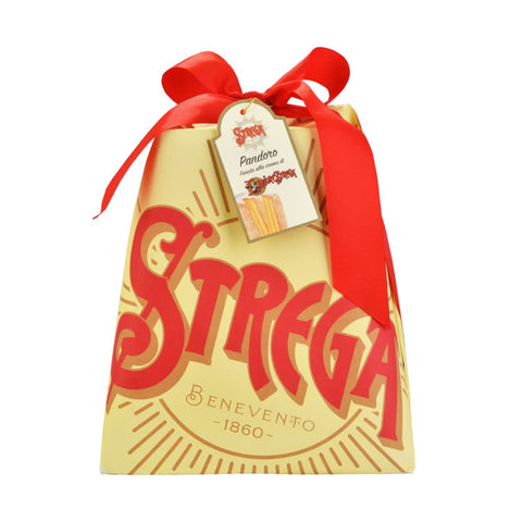 Alberti Stollen Alberti Strega Pandoro con Crema Strega Weihnachtskuchen Gefüllt mit Strega-Creme 1 Kg italienisch Original Gebäck 8001975070700