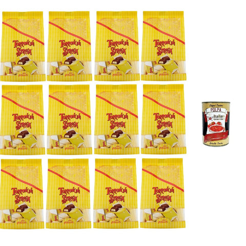 Alberti Süßigkeiten & Knabbereien Alberti Strega Alberti Torroncini Strega Überzogen mit einer köstlichen und raffinierten Schicht extra dunkler 12x 150g italienisch Original 8001975011741