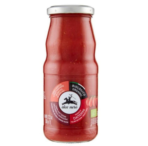 Alce Nero Gemüse Alce Nero Passata di pomodori datterini biologica Bio-Datterini-Tomatenpassata 12 x 350 g 8009004812895