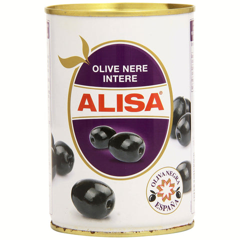 Alisa Olive Nere, Intere, 425 g Oliven italienisch Original