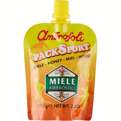 Ambrosoli Miele Pack Sport Honey Miel Honig aus Italien 100g 6x Original italienisch