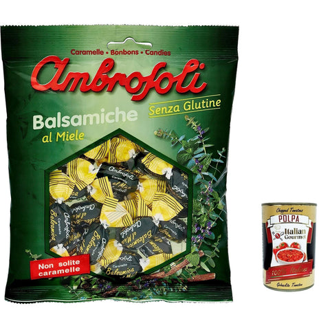 Ambrosoli Caramelle Balsamiche al Miele Honig Balsamico Bonbons sweets 12x 135g italienisch Original