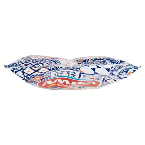 Amica chips Sapore di sale Grigliata 50% di sale Gegrillte Kartoffelchips 50% Salz 12x 175 g italienisch Original