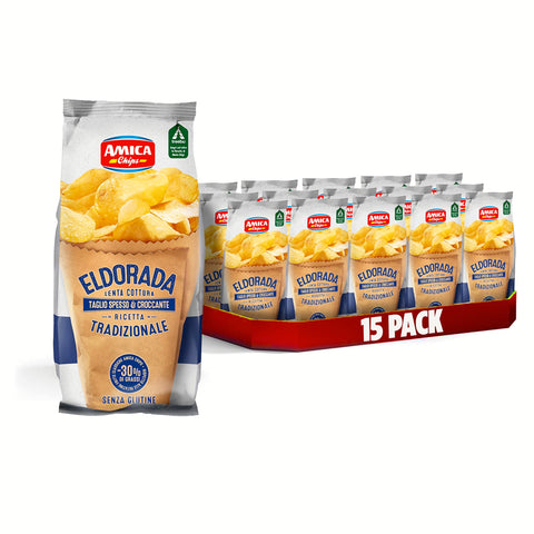 Amica Eldorada Low Fat, 15er Pack 15x130g Original italienisch Snack