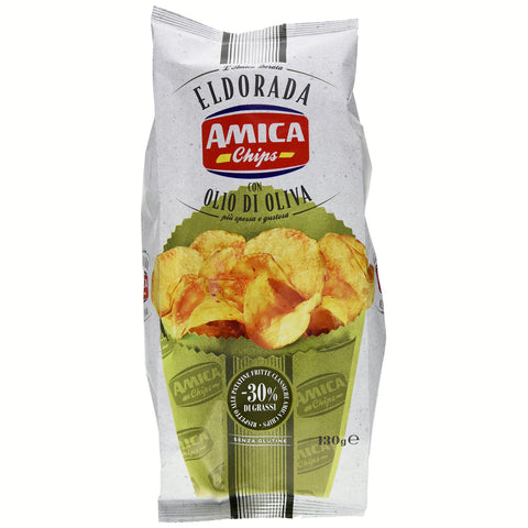 Amica Eldorada Olivenöl, 5er Pack 5x130g Original italienisch Snack