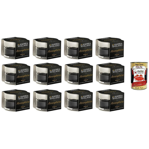 Andrea Milano Essig Andrea Milano Atmosphere Perlen aus Balsamico-Essig aus Modena IGP 50gr 12x Original italienisch inkl. Italian Gourmet Polpa 400g 8003407202161