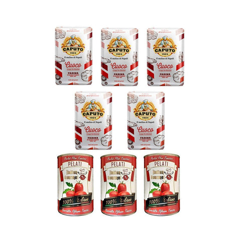 Antimo Caputo Testpaket Caputo Cuoco Farina Pizzamehl Mehl 5x 1Kg italienisch Original