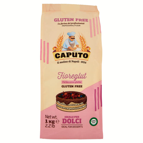 Antimo Caputo Caputo Fioreglut Mehl für Kuchen, glutenfrei, . 1 kg Original italienisch