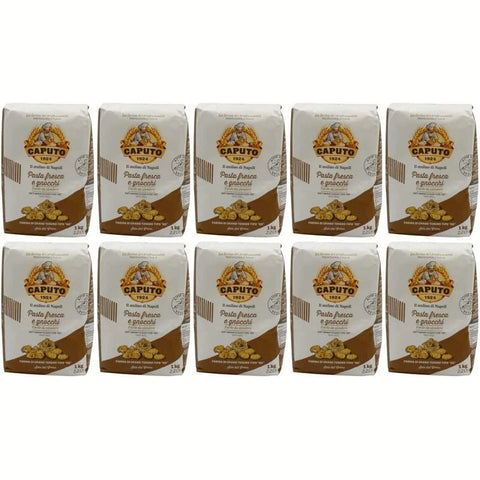 Caputo Farina Tipo '00' Pasta Fresca e Gnocchi - Weichweizenmehl für Pasta & Gnocchi (10 x 1 kg) Original italienisch