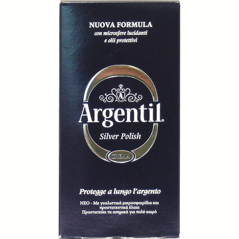 Argentil Glänzend Silber Creme 150 Ml 9x italienisch Original