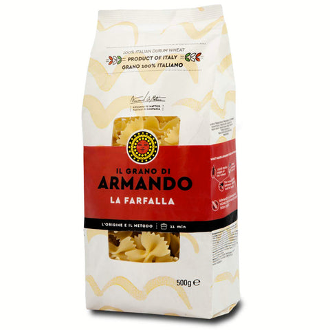 Armando Il Grano Di La Farfalla Italienischer Weizen Bronze gezeichnet 100% Italienische Pasta 500 g italienisch Original