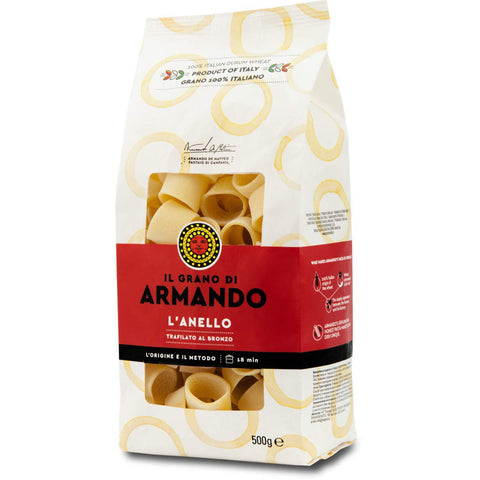 Armando Il Grano Di Armando L' Anello Italienischer Weizen Bronze gezeichnet 100% Italienische Pasta 500 g 6x italienisch Original