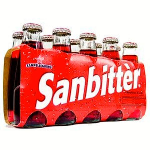 San Pellegrino Bitteres Rot Original italienisch