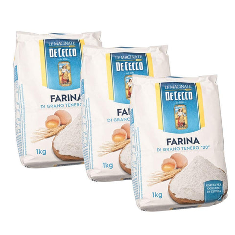 Axppin Brot Axppin De Cecco Farina di Grano Tenero Tipo 00 3 Kg italienisch Original 4260471922492