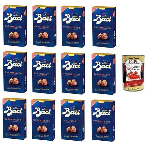 Baci Perugina Nougat Baci Perugina Bijou Caramellato alle mandorle Karamellisierte Mandeln 12x 200gr italienisch Original 8032804040014