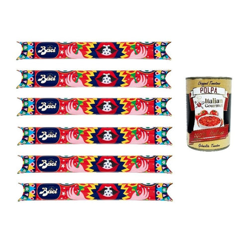 Baci Perugina Praline Baci Perugina BACI TUBE 6x 125 GR italienisch Original 8000300387711