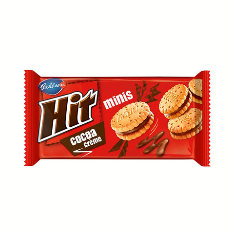 Bahlsen Hit Minis 130 g Kakao Doppelkekse italienisch Original
