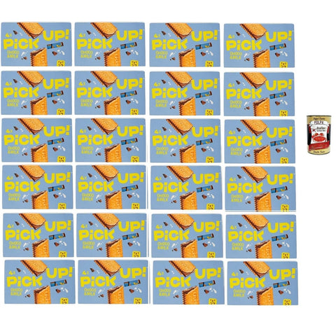 Bahlsen Snack Kuchen & Backwaren Bahlsen Pick Up Choco & Milk, Milchschokoladentafel im Doppelkeks, Packung, Jede Packung enthält 4 Kekse à 28g 24x 112g inkl. Italian Gourmet Polpa di Pomodoro 400g Dose Original italienisch 4017100272912