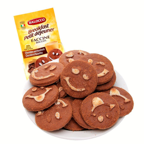 Balocco faccine kekse mit Schokolade & Haselnüss 700 g italienisch Original
