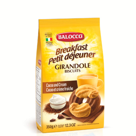 Balocco Girandole kekse mit Schokolade und Sahne biscuits cookies 700g italienisch Original