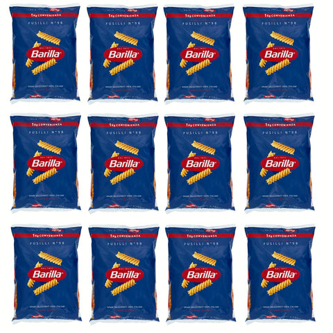 Barilla Pasta Fusilli N.98 100% Italienischer Weizen Nudeln 12x1kg Original italienisch