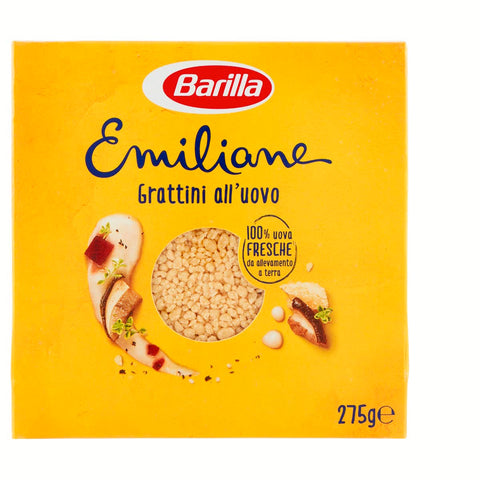 Barilla Emiliane Grattini all'uovo n.113 Nudeln mit ei 5x275g Original italienisch Pasta
