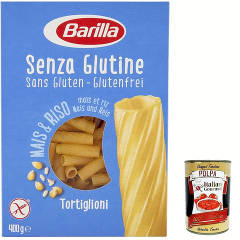 Barilla Internationale Nudeln Barilla Tortiglioni 400 g senza Glutine Glutenfrei pasta nudeln, gluten free Internationale Nudeln italienisch Original 8076809545471