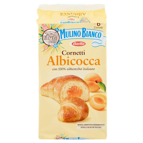 Barilla Kekse Barilla Mulino Bianco Cornetti Albicocca Gr.300 8x italienisch Original 8076809540643