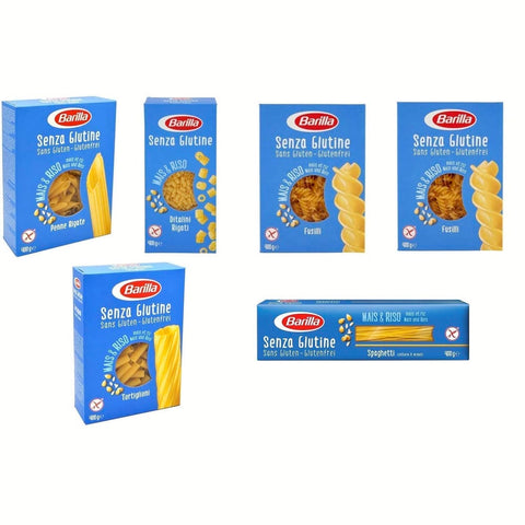 Barilla Knödel Barilla senza Glutine Glutenfrei pasta nudeln 6 x 400G TESTPAKET Original italienisch 8076809545464