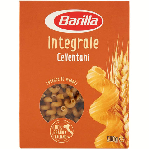 Barilla Pasta Cellentani integrali Vollkorn italienisch Nudeln 500 g pack Kurze Pasta Original