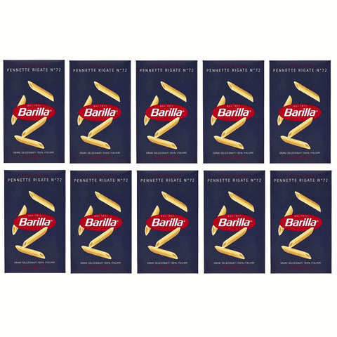 Barilla Pasta Pennette rigate Nr. 72 Nudeln pack 10x500g Original italienisch