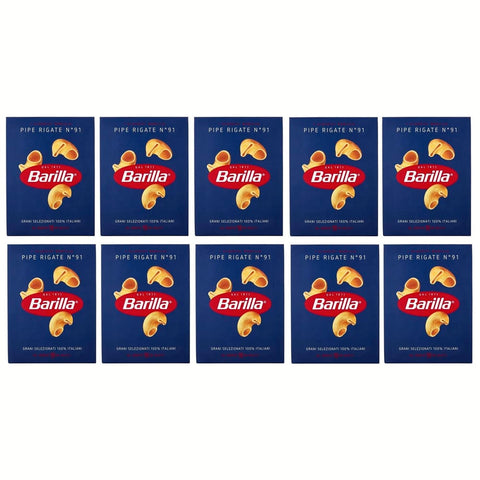 Barilla Kurze Pasta Barilla Pasta Pipe rigate Nr. 91 italienisch Nudeln 500 g pack Kurze Pasta Original