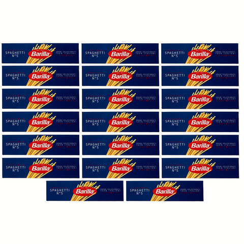 Barilla 10 Kg 20 x 500 g Pasta Barilla Spaghetti Nr. 5 italienisch Nudeln (500 g pack each) Längliche Pasta Original