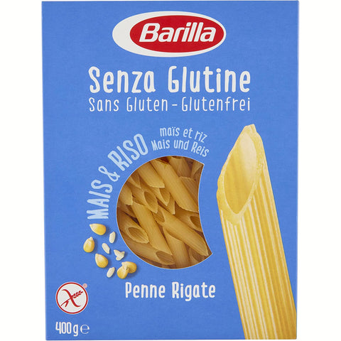 Barilla Penne rigate senza Glutine Glutenfrei pasta nudeln 10x 400g Original italienisch