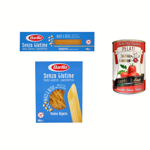 Barilla Spaghetti e Penne rigate Glutenfrei 2x400g Original italienisch Pasta