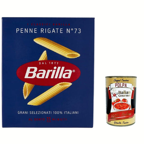 PASTA Penne rigate Nr. 73, 100% Nudeln pack 10x500g Original italienisch Pasta